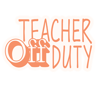 Teacher Off Duty Sticker