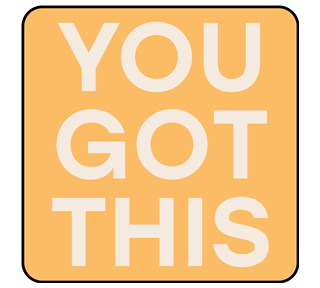 BOHO You Got This Sticker