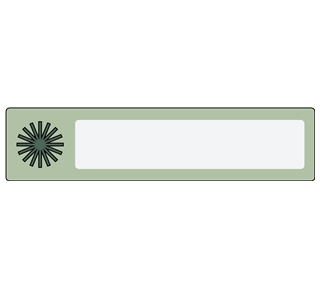 Star Label Green Sticker