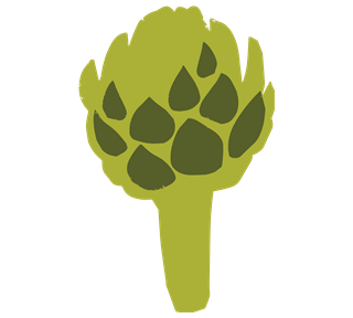 Artichoke Style 3 Sticker