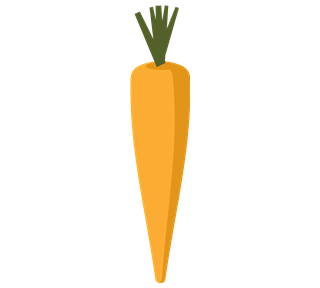 Carrot Style 1 Sticker
