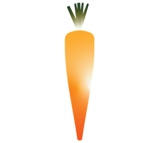 Carrot Style 2 Sticker