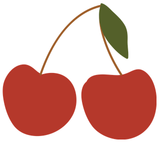 Cherry Style 3 Sticker