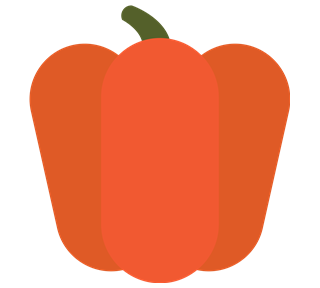 Red Pepper Style 1 Sticker