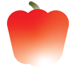Red Pepper Style 2 Sticker