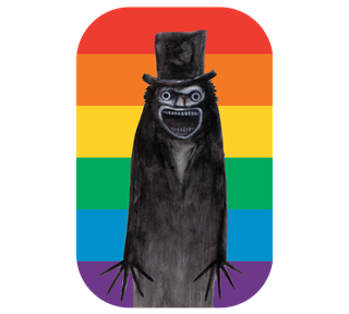 Babadook Pride Sticker