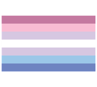 Bigender Sticker