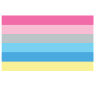 Genderflux Sticker