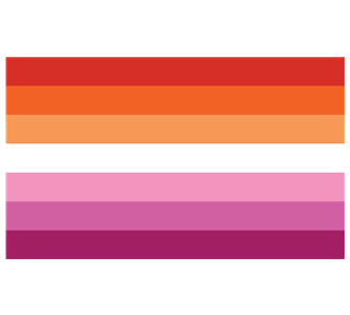 Sunset Lesbian Sticker