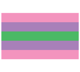 Trigender Sticker