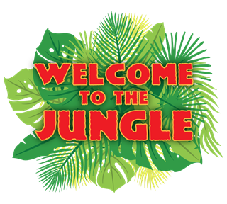 Welcome To The Jungle Sticker