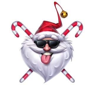 MerryModz Santa 1 Sticker