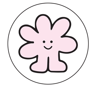 Pink Bunch Sticker