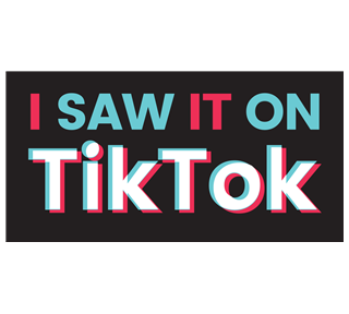 I Saw It On TikTok Sticker
