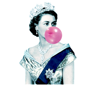 Young Queen Bubblegum Sticker