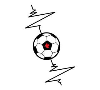 Canada Soccer Heartbeat Sticker