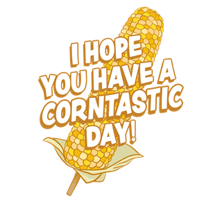 Corntastic Sticker