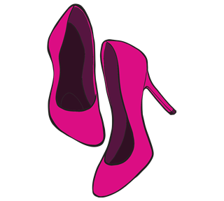 Pink Pumps Sticker
