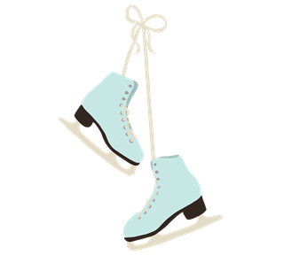 Skates 2 Sticker
