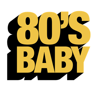 80's Baby Sticker