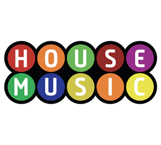 House Music Sticker