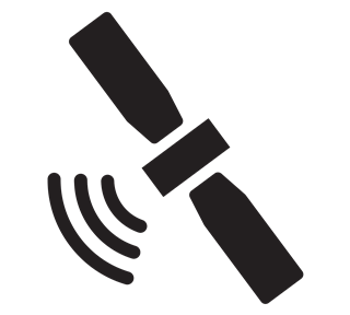 GPS Satellite Sticker