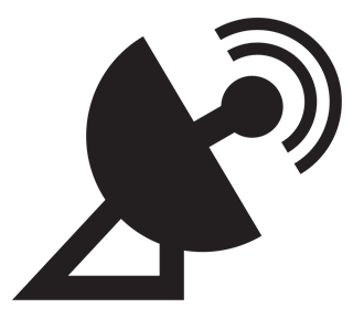 GPS Satellite Antenna Sticker