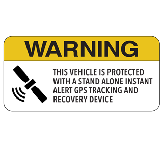 GPS Vehicle Sticker
