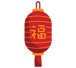 CNY Lantern Sticker