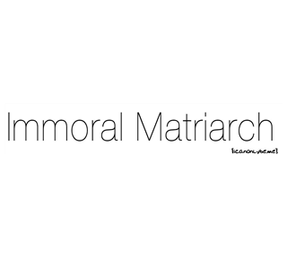 immoral matriarch.JPG Sticker