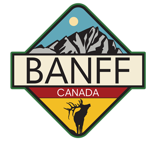 Banff Diamond Crest Sticker
