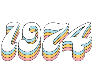 1974 Sticker