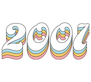 2001 Sticker
