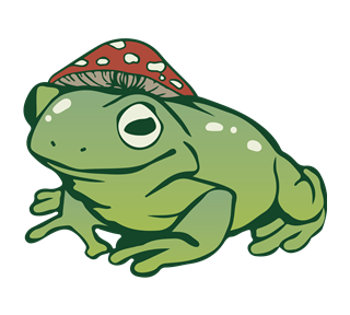 Cowboy Frog Sticker (EB Exclusive)