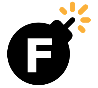 F Bomb Sticker