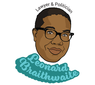 Leonard Braithwaite Sticker