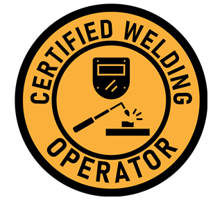 Welding Operator Sticker