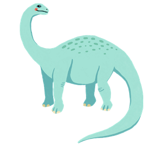 Apatosaurus Sticker