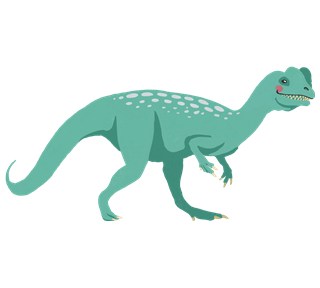 Dilophosaurus Sticker