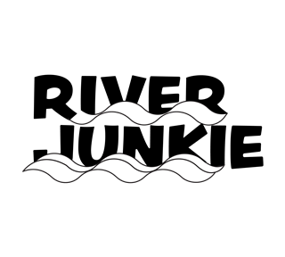 Rafting - River Junkie  Sticker