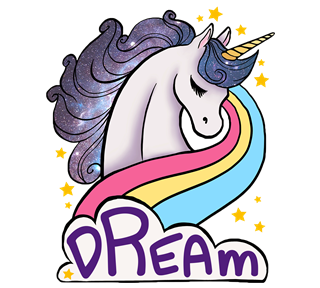 Dream Unicorn Sticker