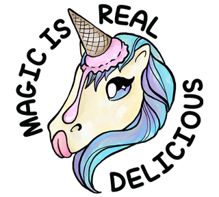 Magic Is Real Delicious Sticker