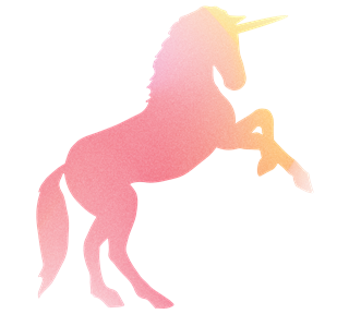 Unicorn Four Sticker