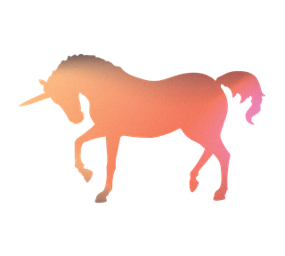 Unicorn Three Sticker