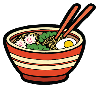 Ramen Bowl Sticker
