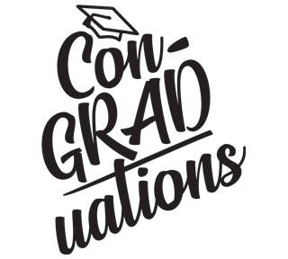 conGRADulations Sticker