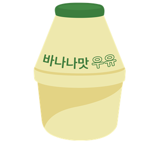 Banana Milk Sticker