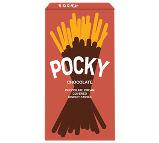 Chocolate Pocky Sticker