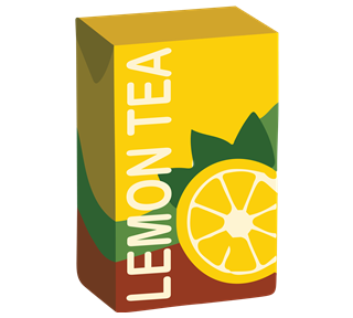 Lemon Tea Sticker
