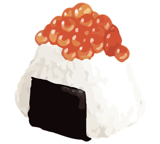 Onigiri Roe Sticker